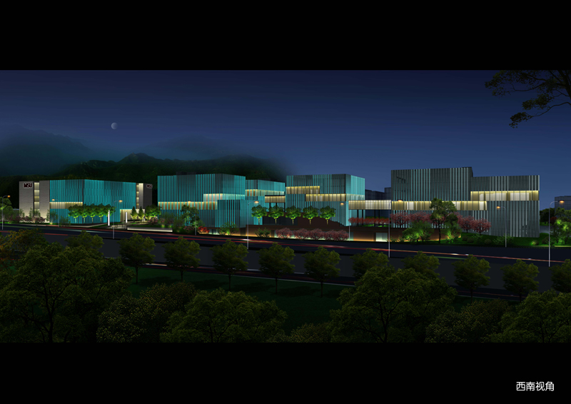 中南大學科技（jì）園照明設計方案