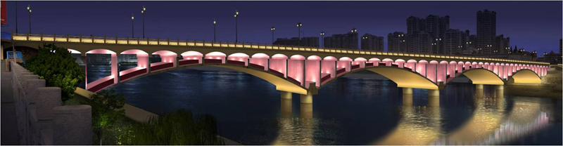 觀音大橋（qiáo）橋梁亮化工程