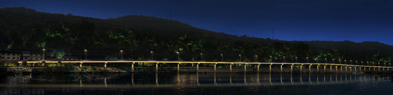 鷺（lù）鷥灣高架橋（qiáo）橋（qiáo）梁亮化工程